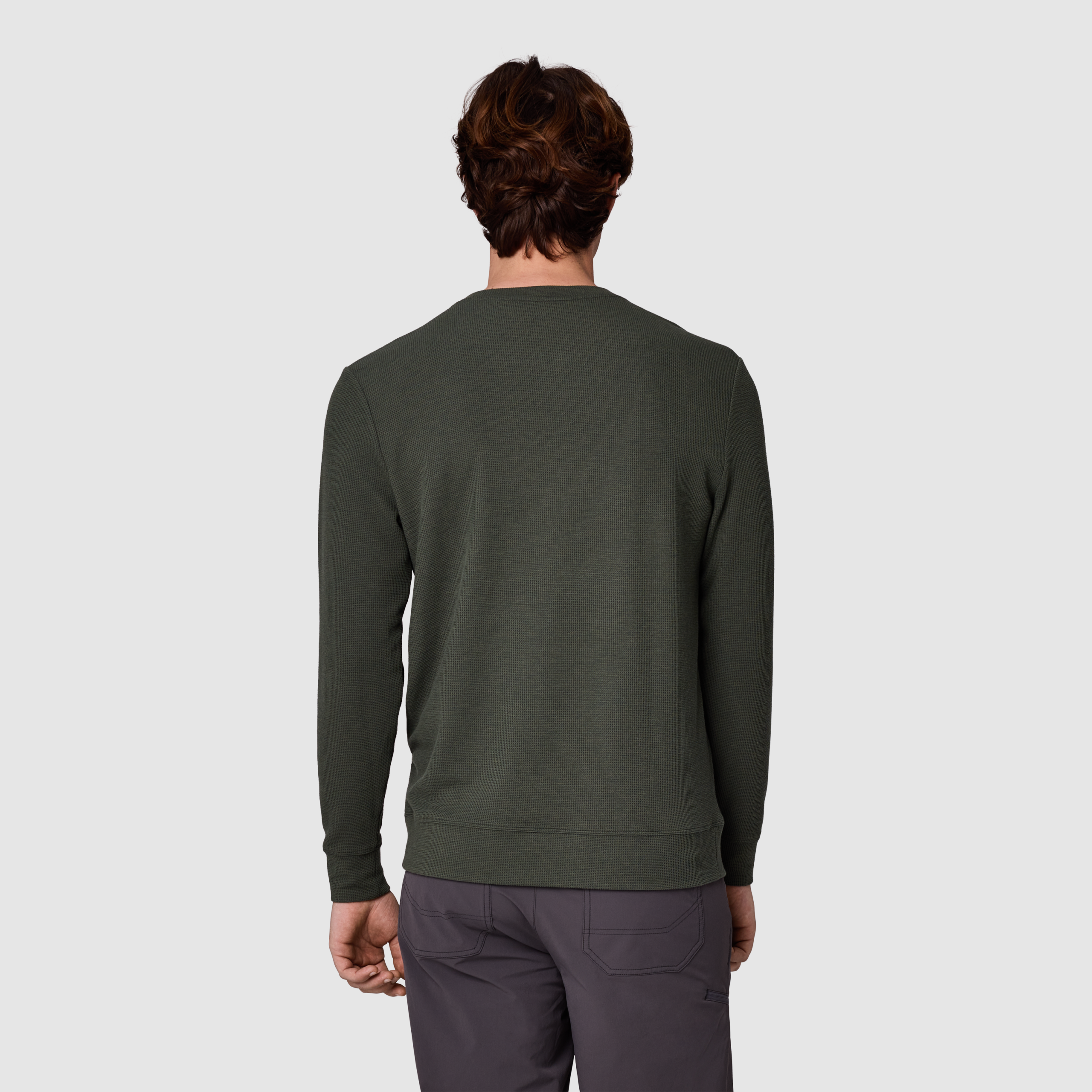Men's Eclipse Waffle Long Sleeve Henley - Image 18