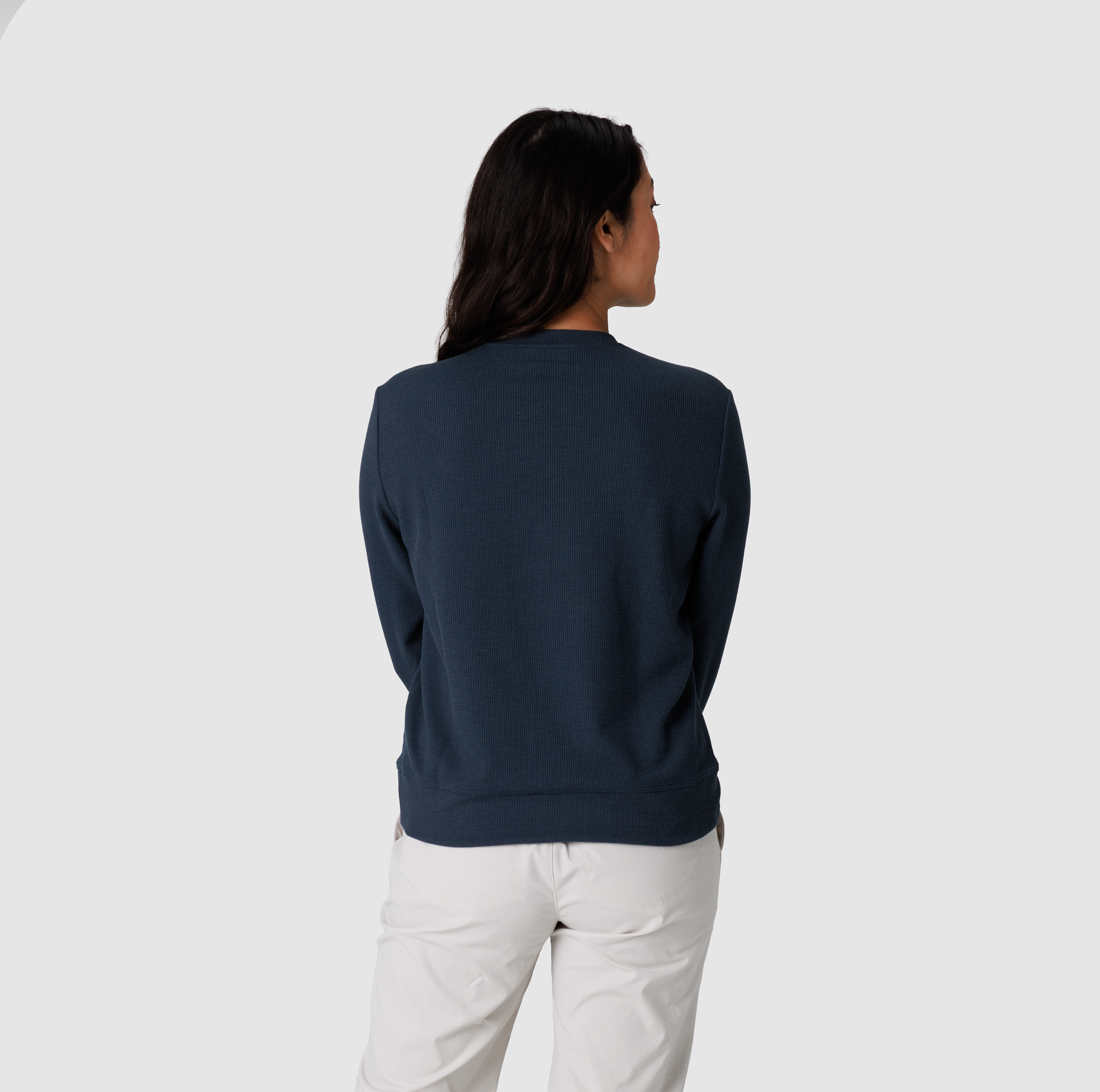 Women's Eclipse Waffle Long Sleeve Tee - Image 19