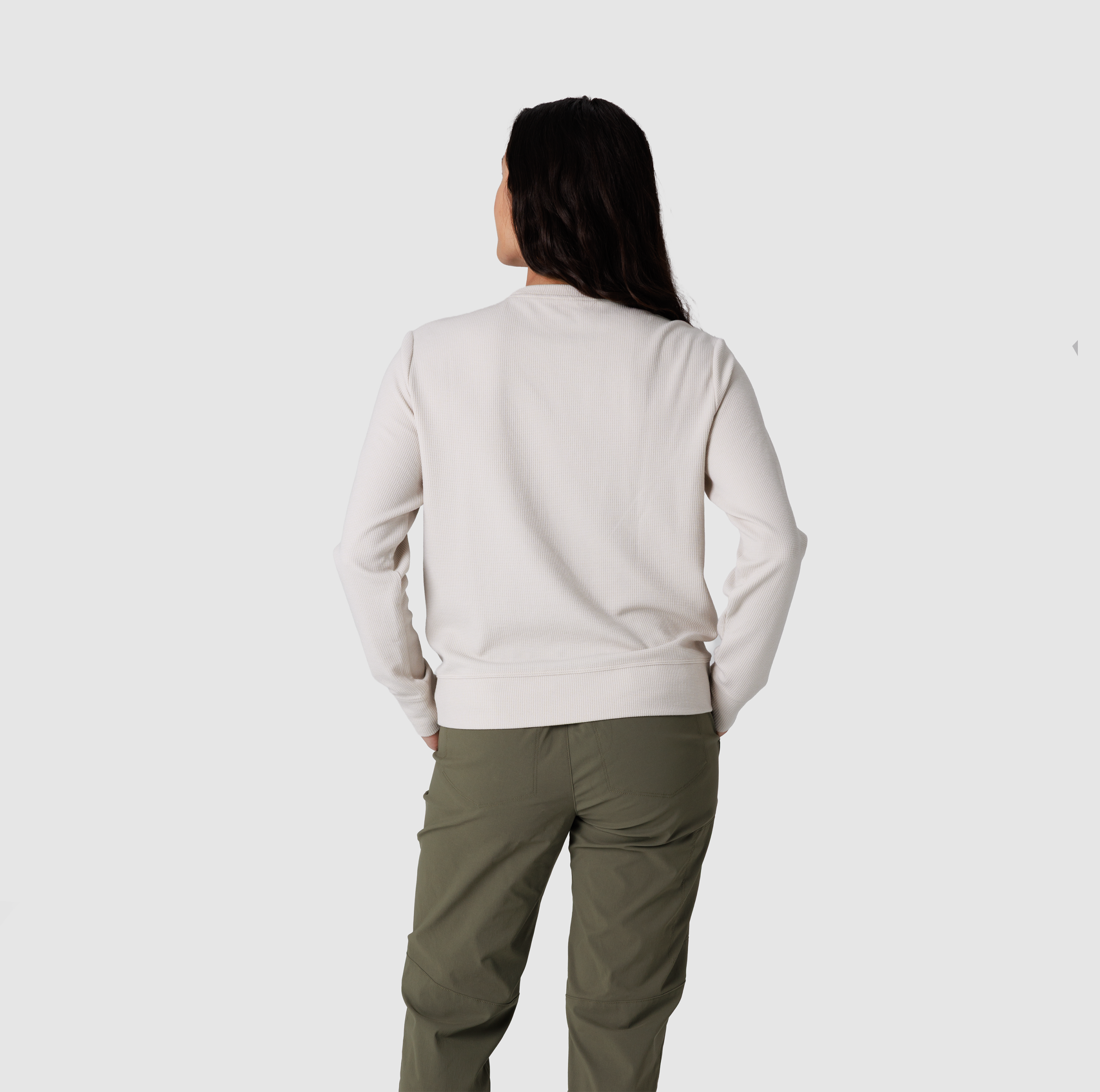 Women's Eclipse Waffle Long Sleeve Tee - Image 7