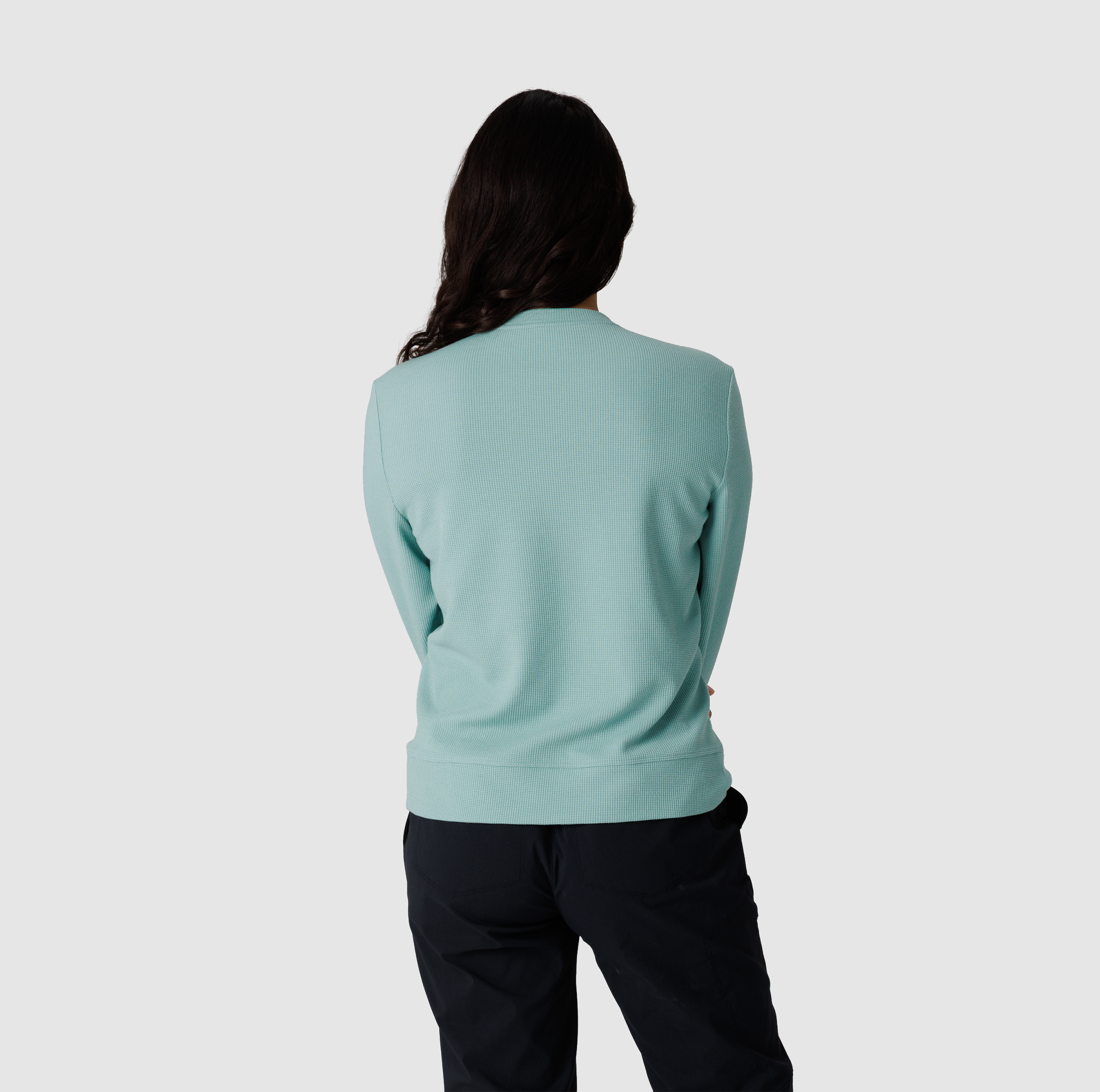 Women's Eclipse Waffle Long Sleeve Tee - Image 13