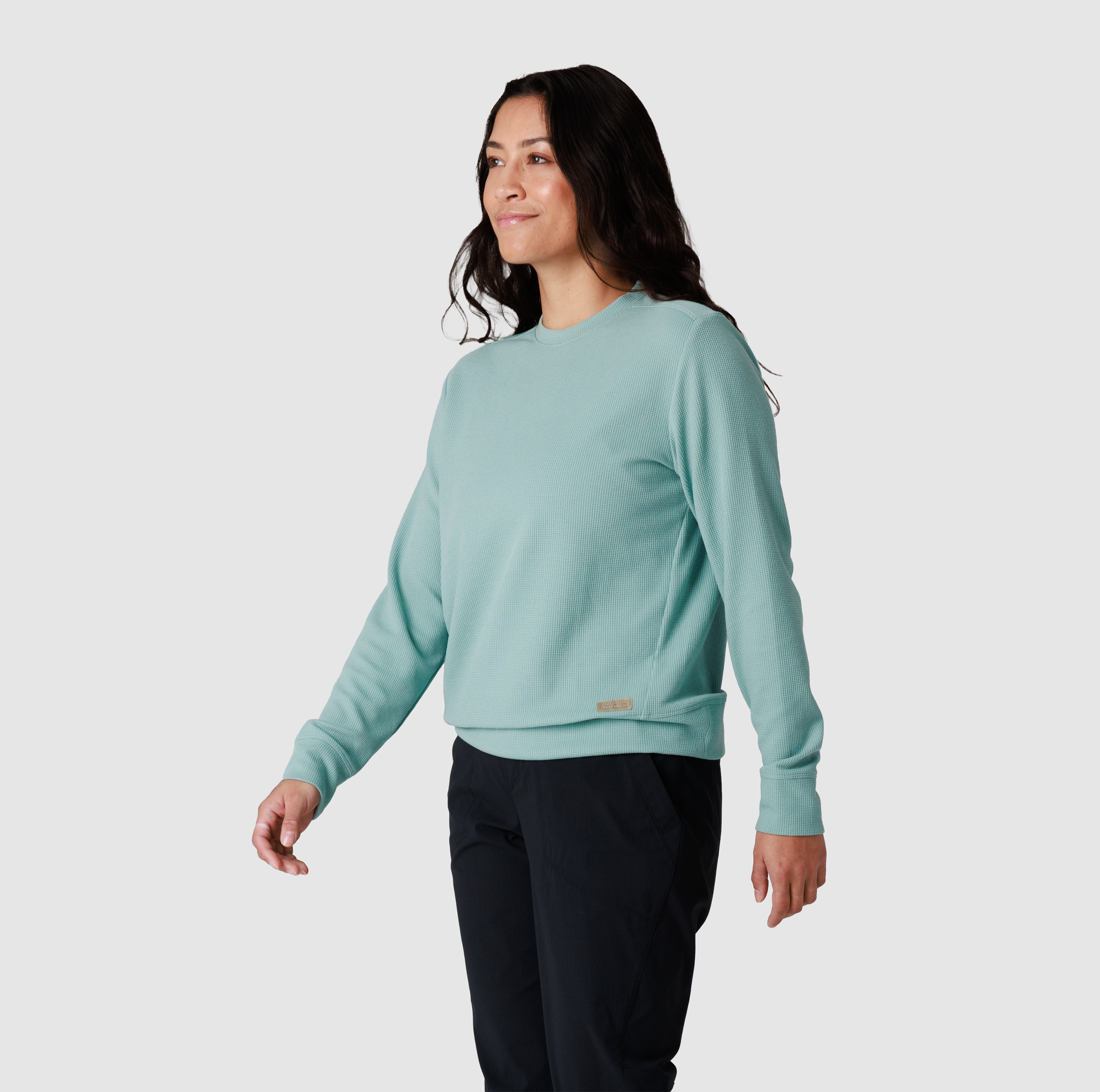 Women's Eclipse Waffle Long Sleeve Tee - Image 14